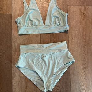 Aerie high waist bikini